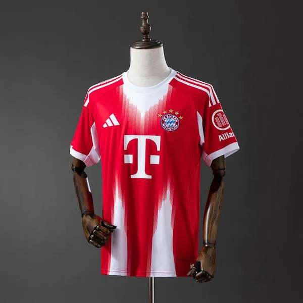 Camiseta de fútbol Bayern Munich 2025/26 LOCAL MANGA CORTA VERSION FAN